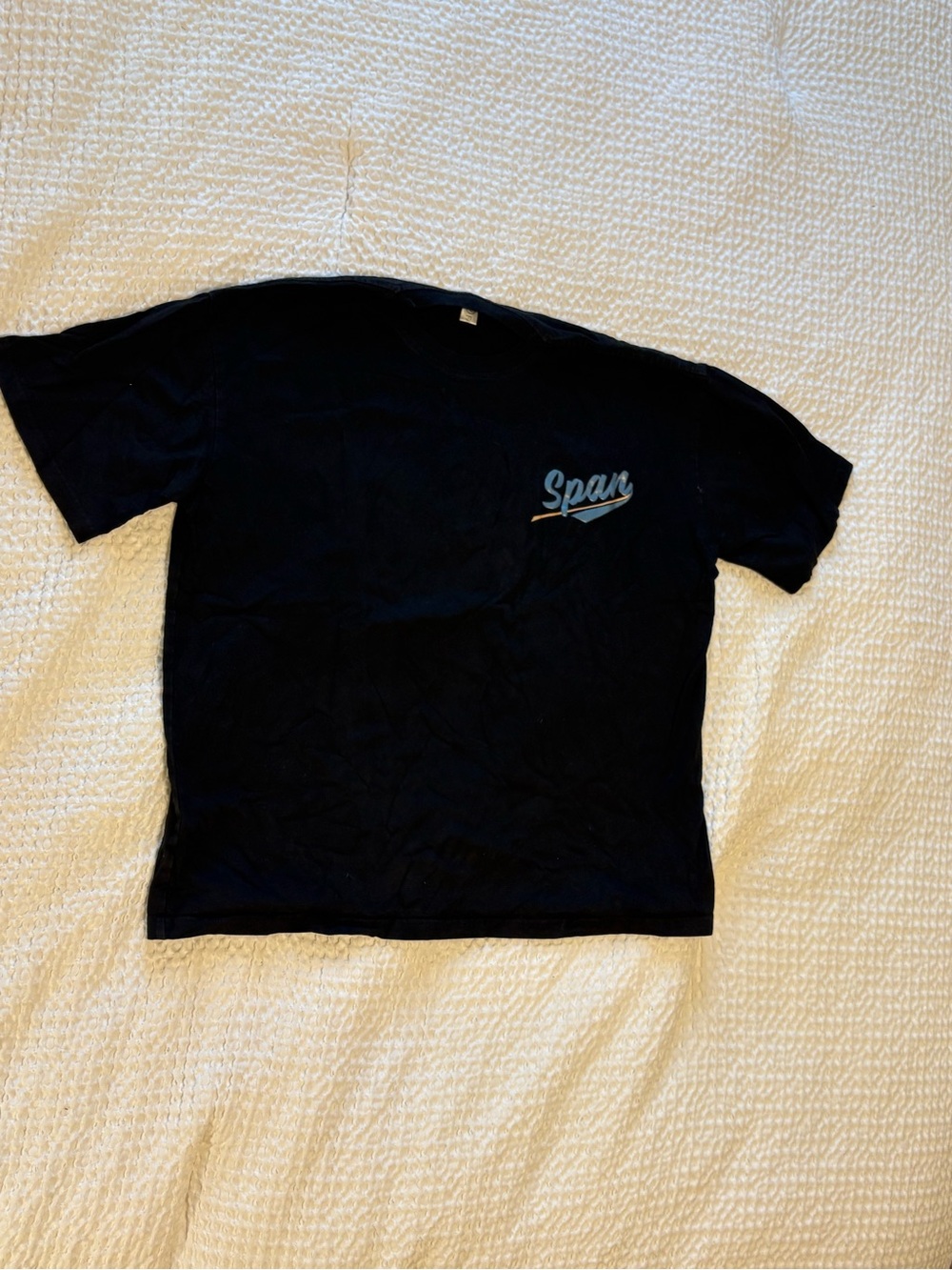 Black Graphic Tee - Brand
